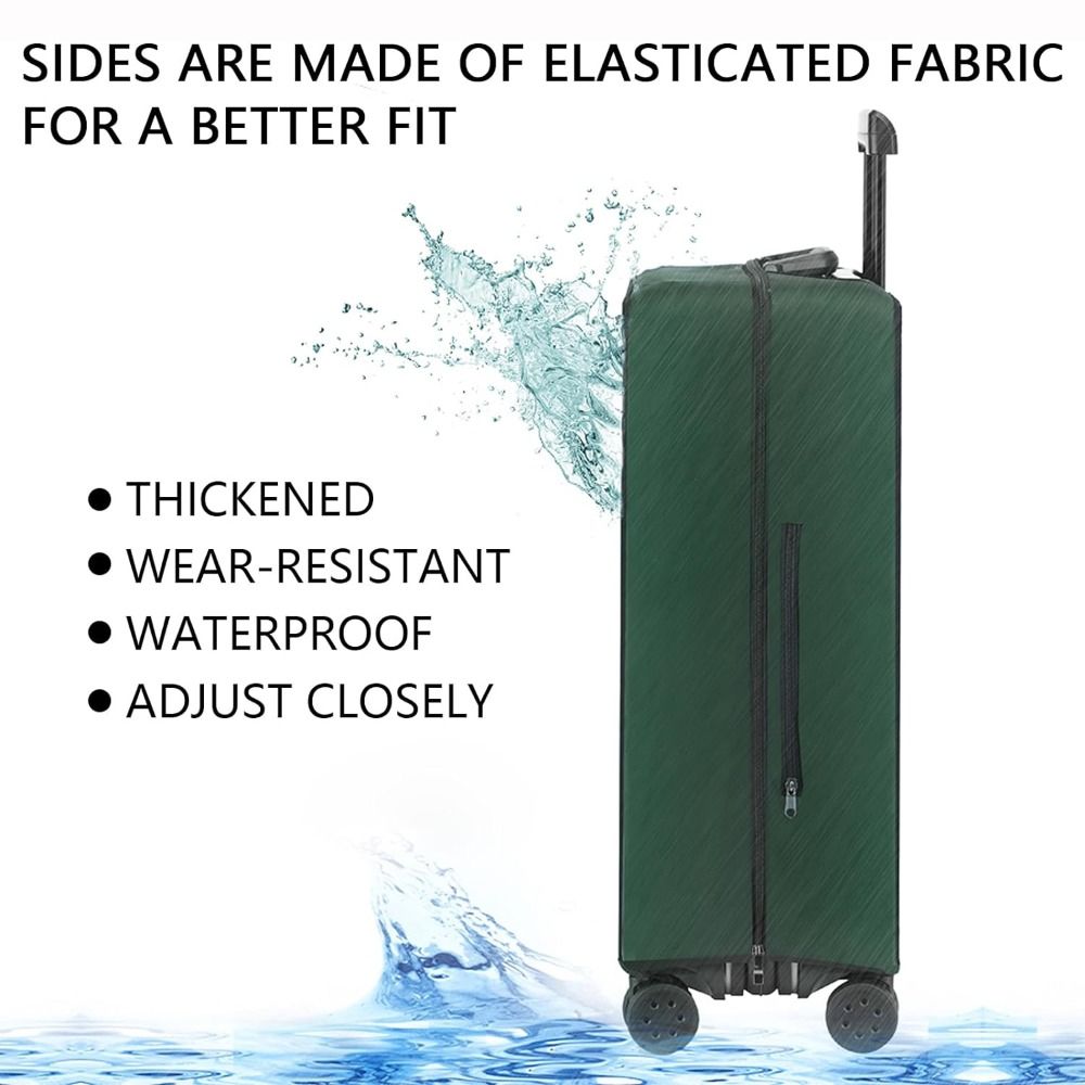 Luggage Protective Cover Transparent - New PVC Transparent Suitcase Cover Waterproof