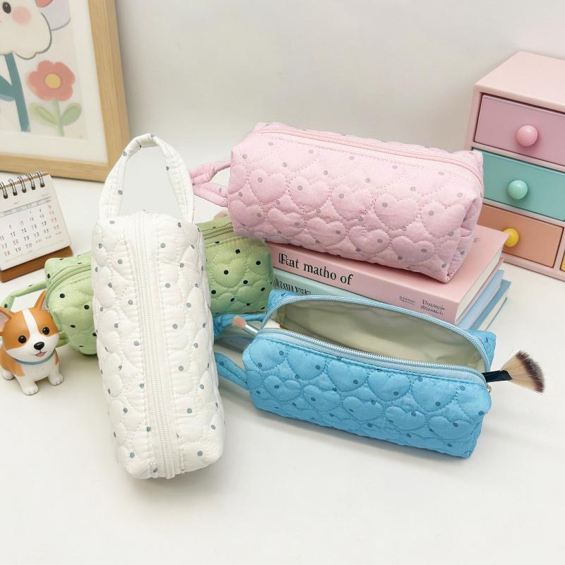 Portable Polka Dot Cosmetic Ba - đánh giá và giá Cosmetic Bags