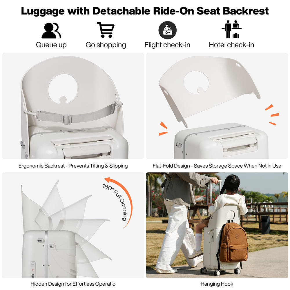 Mixi New Design 20 Inch Ride O - đánh giá và giá Foldable Rolling Luggage Bag