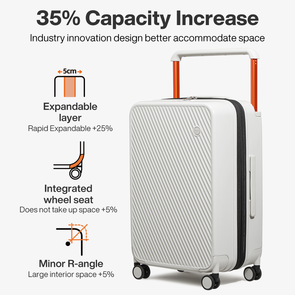 Mixi Expandable Carry On Lugga - đánh giá và giá Foldable Rolling Luggage Bag