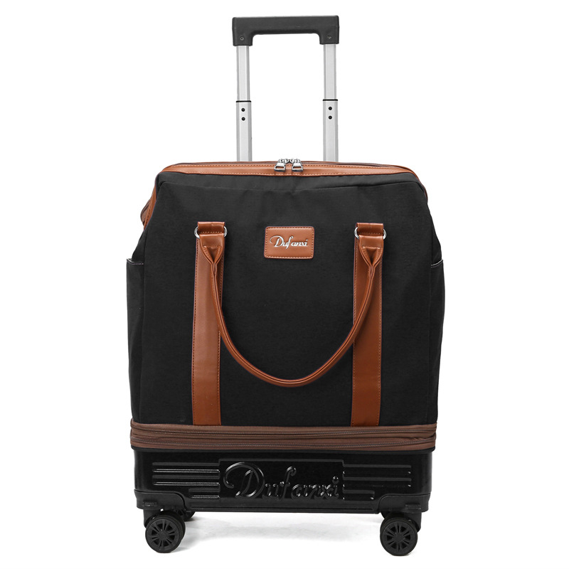 Wheeled Duffel Bag with Telesc - đánh giá và giá Foldable Rolling Luggage Bag
