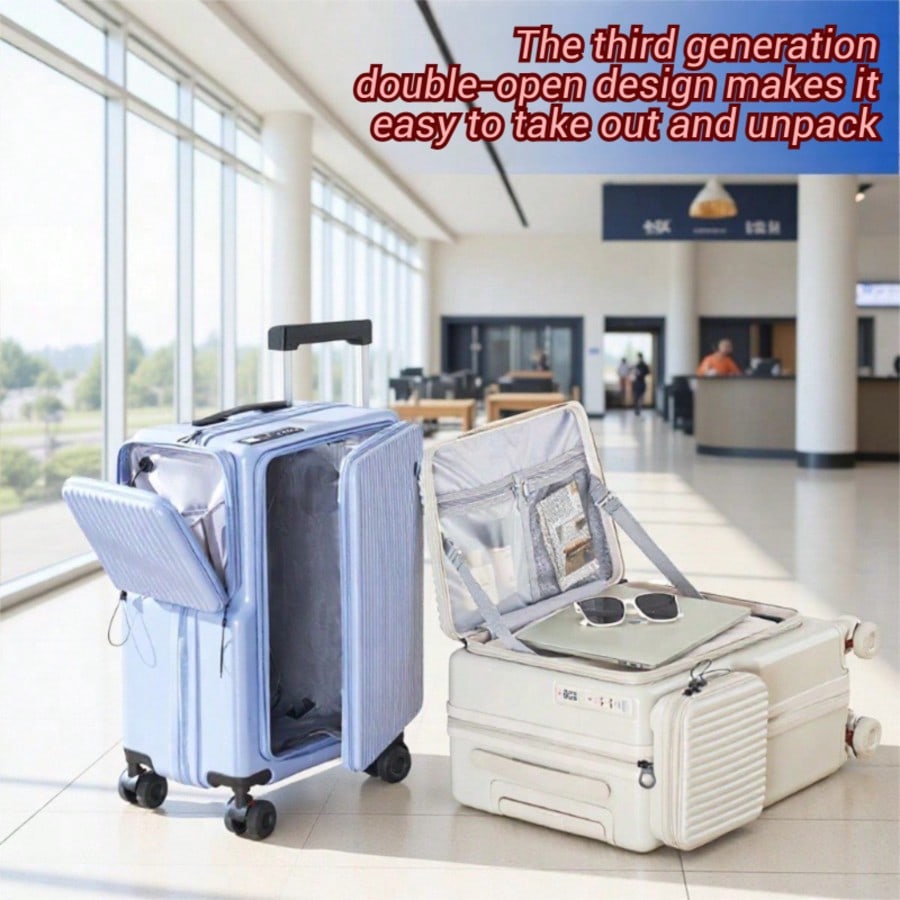 Brand‑New 20 Inch Side‑Opening - đánh giá và giá Spinner Wheel Rolling Suitcase 20 Inch