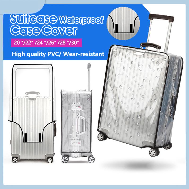 Waterproof Transparent Luggage - đánh giá và giá Luggage Protective Cover Transparent