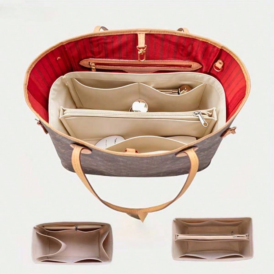 Felt Inset Bag Organizer, Mult - đánh giá và giá Handbags